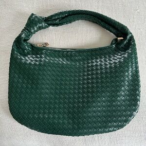 NWOT Melie Bianco Green Brigitte Large Satchel